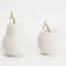 American Art Decor Cream Apple & Pear Fruit Tabletop Décor Set